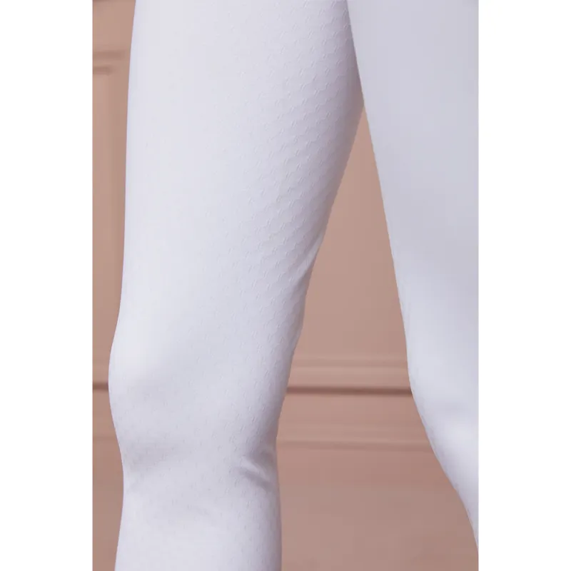 Holland Cooper Premium Competition High Rise Breeches - White-5